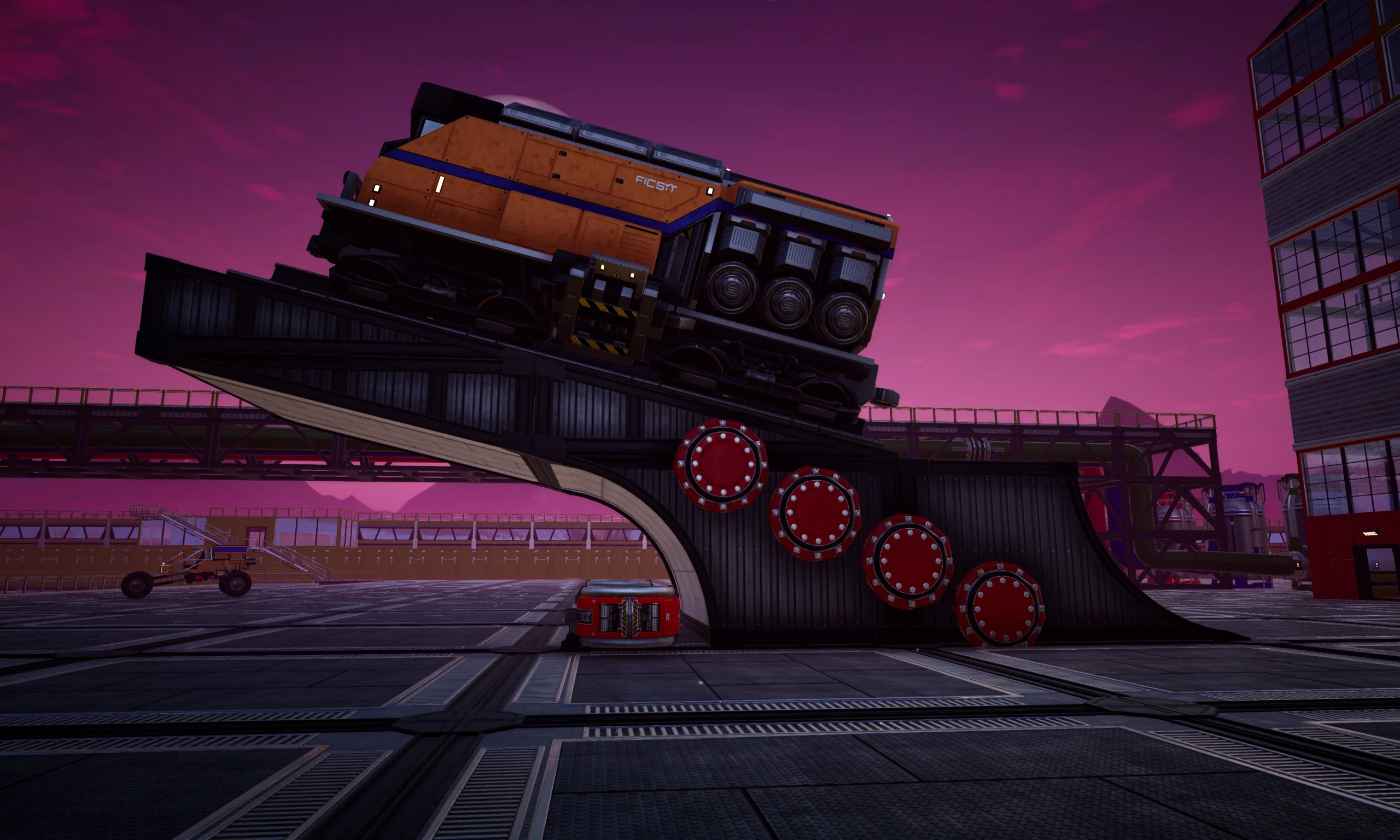 Памятник паровозу