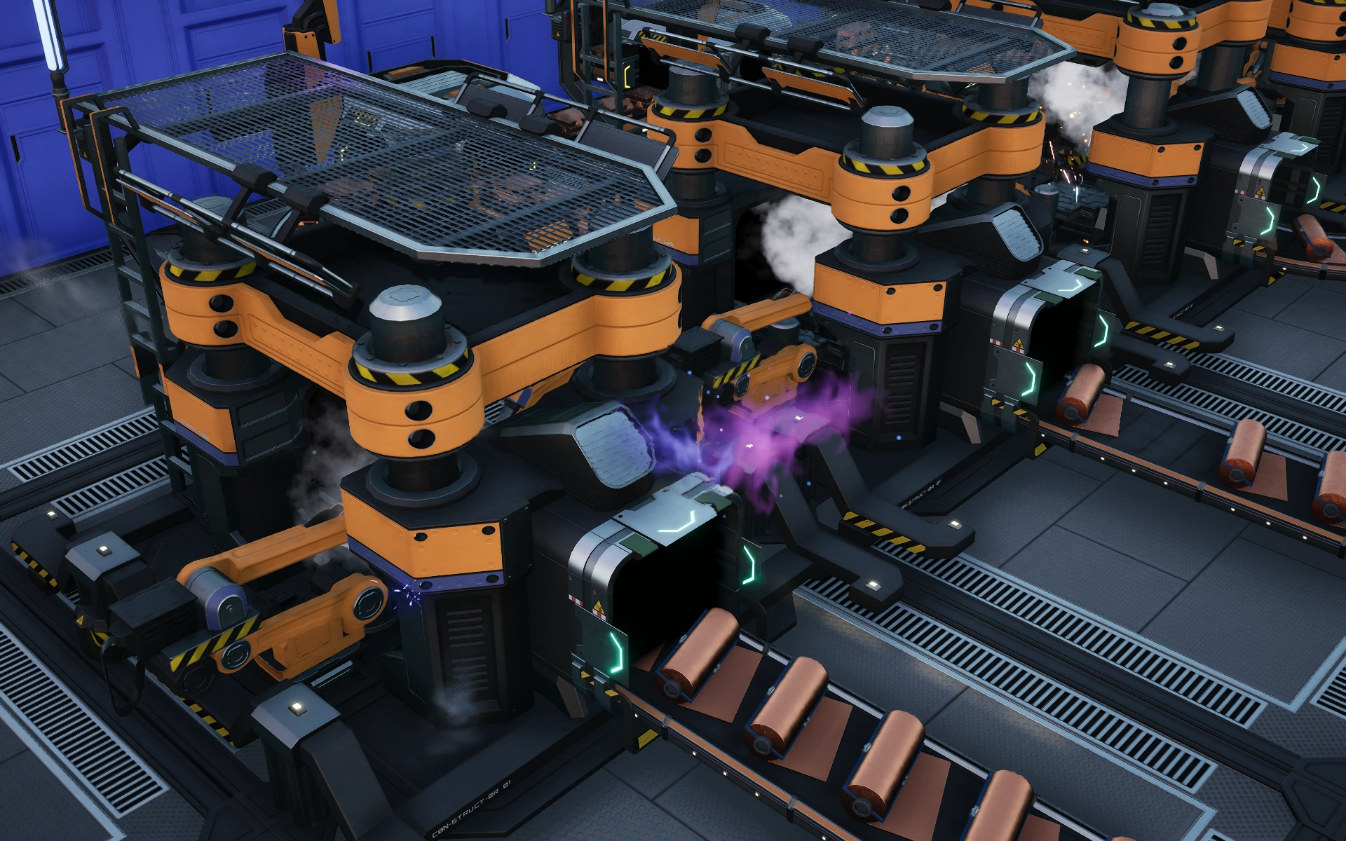 Фиолетовый пар