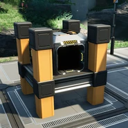 Табуретка из балок