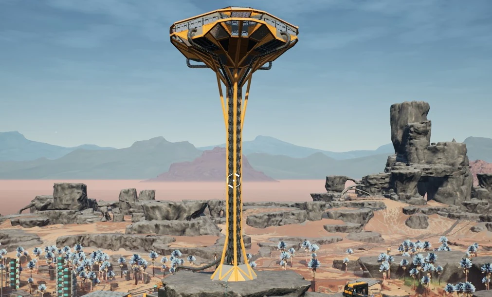 Здание на центральной опоре2