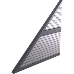 Стальная стена пандуса 8 м