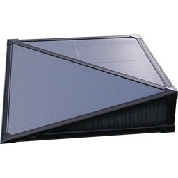 Нижний угол из рифлёного металла 2 м