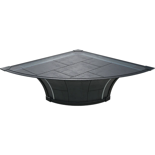 Четверть трубы (перевёрнутая, внешний угол)