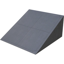 Бетонный пандус с покрытием 4 м