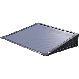 Перевёрнутый пандус из рифлёного металла 2 м