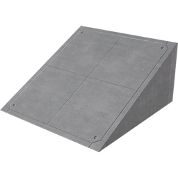 Бетонный пандус 4 м