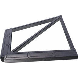 Стеклянная крыша 2 м (внешний угол)