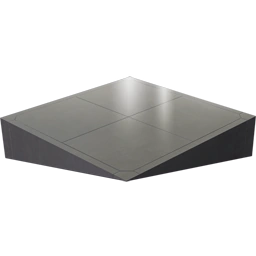 Бетонный перевёрнутый нижний угол с покрытием 2 м