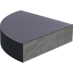 Асфальтовое продолжение внешнего угла 1 м