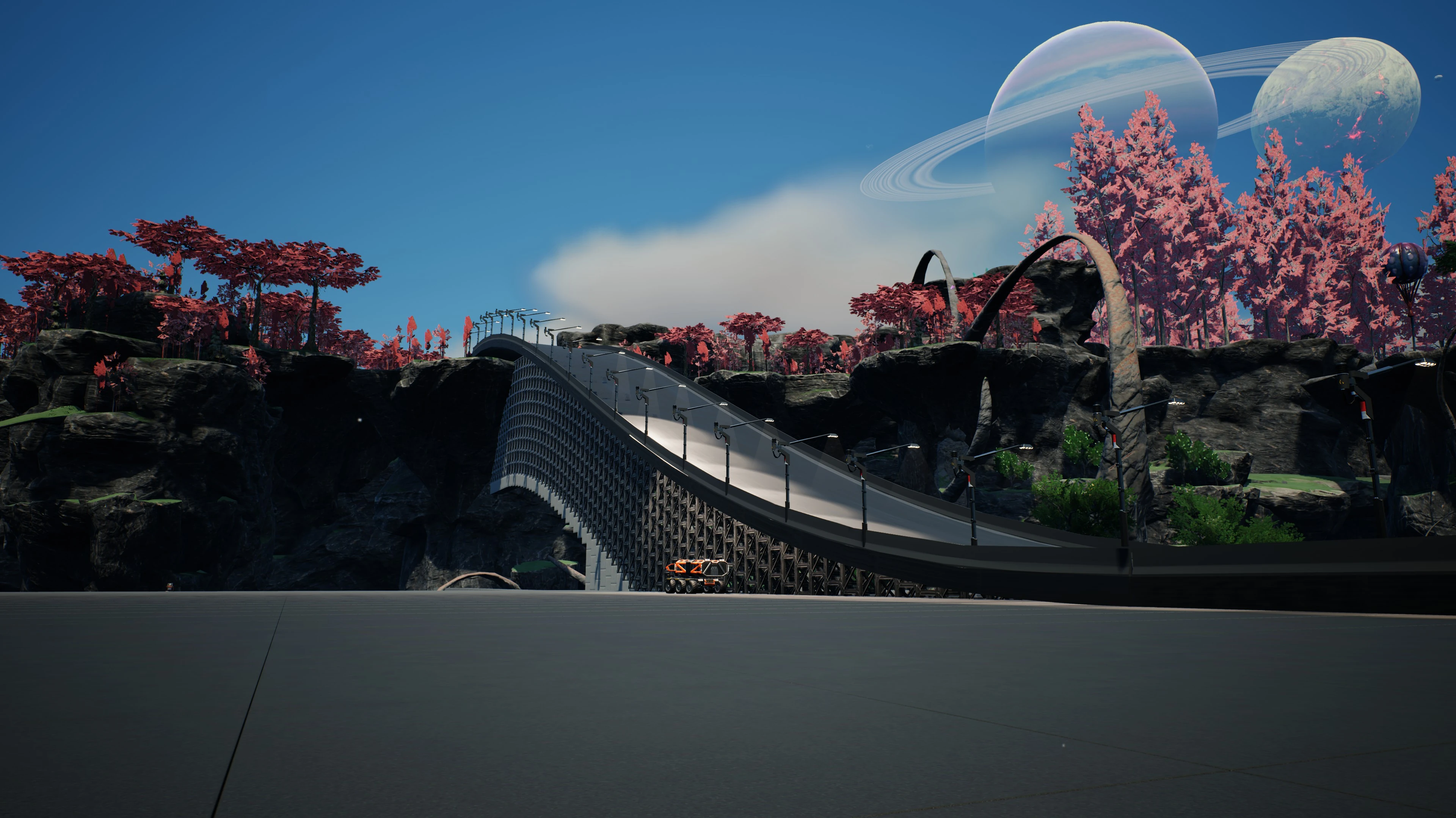 Дороги из колонн