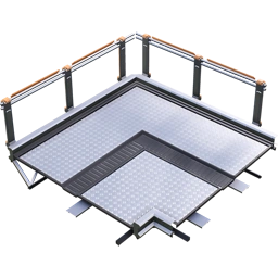 Дорожка (угловая)