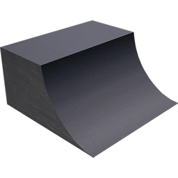 Асфальтовая четверть трубы