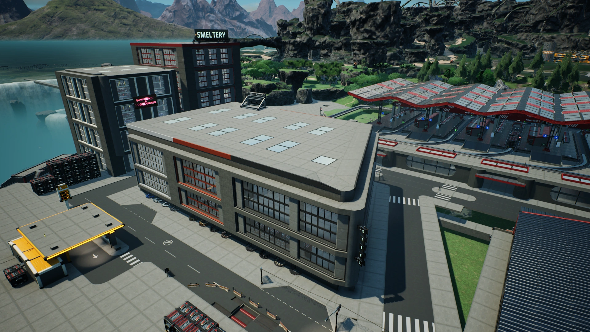 Рельефные стены13