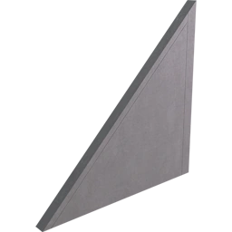 Бетонная стена пандуса 8 м