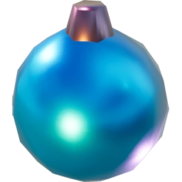 Синее Рождественское украшение FICSIT