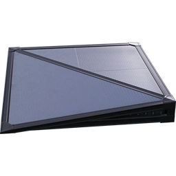 Нижний угол из рифлёного металла 1 м