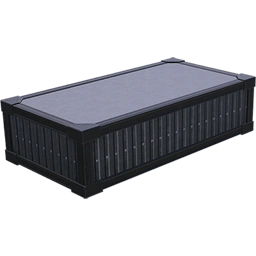 Половина фундамента из рифлёного металла 2 м