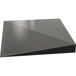 Бетонный нижний угол с покрытием 1 м