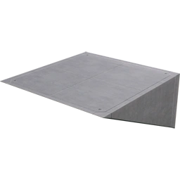 Перевёрнутый бетонный пандус 4 м