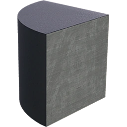 Асфальтовое продолжение внешнего угла 4 м