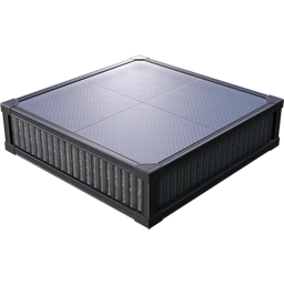 Фундамент из рифлёного металла 2 м