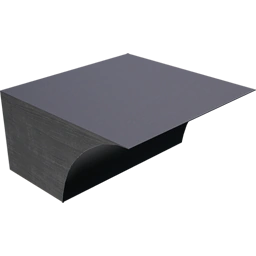 Асфальтовая четверть трубы (перевёрнутая)