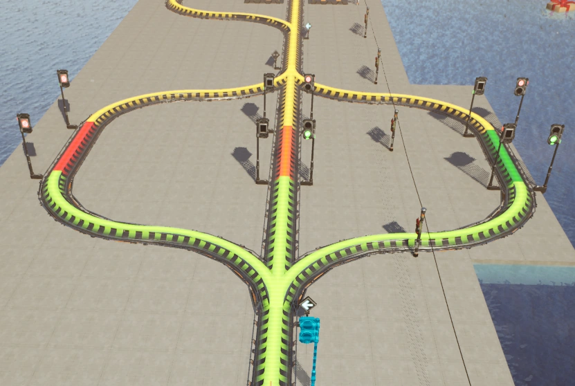 Цветные секции