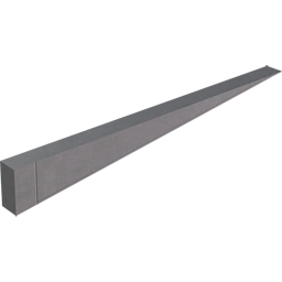 Перевёрнутая бетонная стена пандуса 1 м