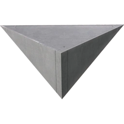Бетонный перевёрнутый верхний угол 4 м