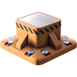 Опора малой колонны