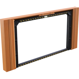 Стена с проёмом для ворот