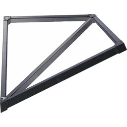 Стеклянная крыша 4 м (внутренний угол)