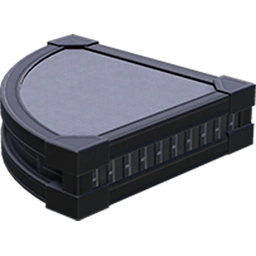 Продолжение внешнего угла из рифлёного металла 1 м