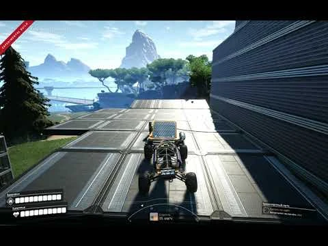 Satisfactory._Лифт_для_машинки_на_48_метров