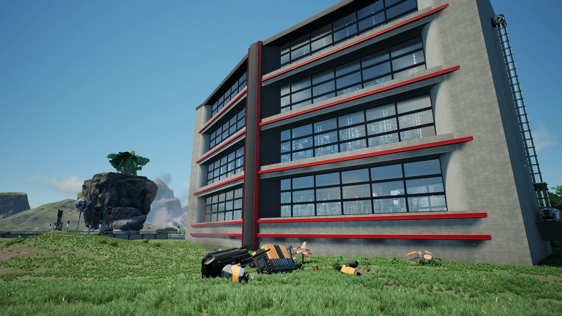 Рельефные стены15