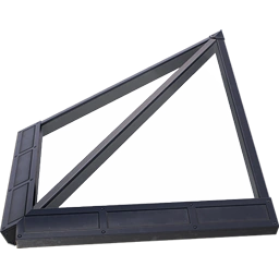 Стеклянная крыша 4 м (внешний угол)