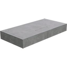 Бетонная половина фундамента 1 м