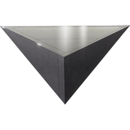 Бетонный перевёрнутый верхний угол с покрытием 4 м