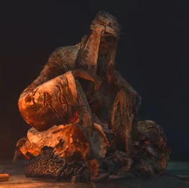 Монах с многоножкой внутри