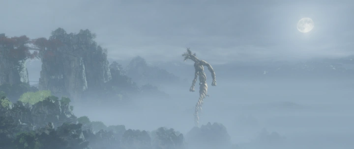 Гигантское соломенное чучело