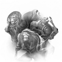 Видение храмовые обезьяны