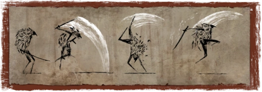 Удар Полуночника с сальто