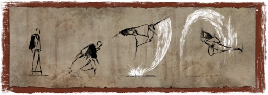 Удары Сэмпо в прыжке