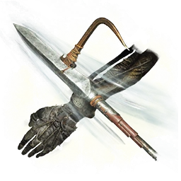 Встроенное копьё - выпад