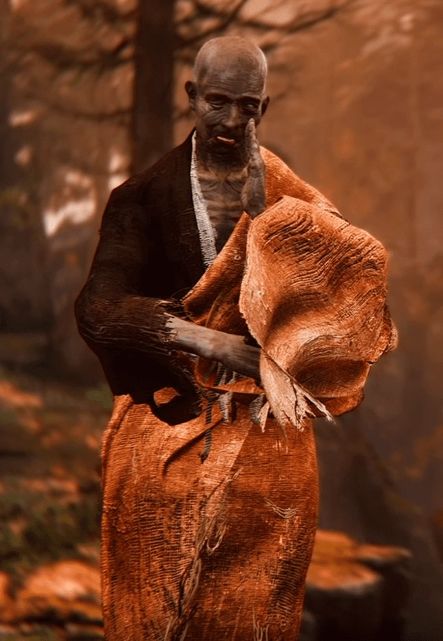 Монах храма Сэмпо