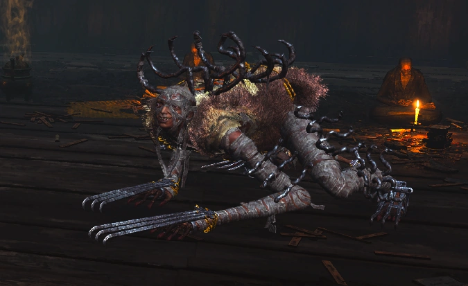 Многоножка-длиннорукий Сэнъун