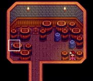 Местонахождение ящика