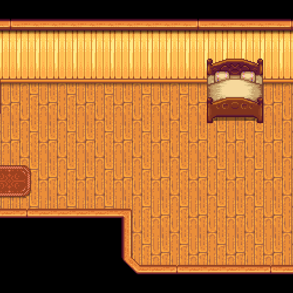 Открытая спальня