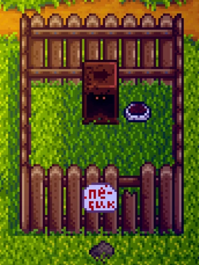 Дасти в конуре