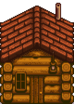 Бревенчатый домик1